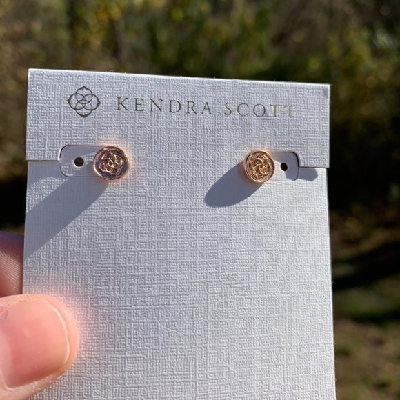 Kendra Scott Jewelry Kendra Scott Dira Coin Stud Earrings In Rose